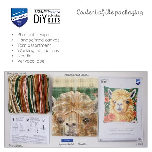 Vervaco Vervaco Borduur Kussen Alpaca