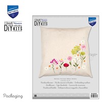 Vervaco Borduur Kussen Wilde bloemen
