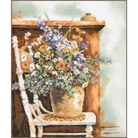 Lanarte Borduurpakket Floral vintage art