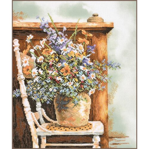 Lanarte Lanarte Borduurpakket Floral vintage art