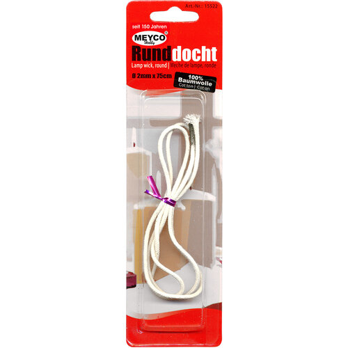 Meyco Lontjes voor kaarsen 75 cm x 2 mm
