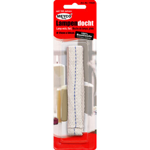 Meyco Olielampen lont 50 cm x 17 cm plat