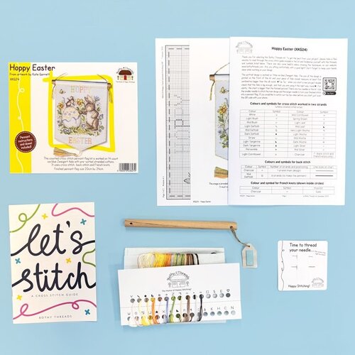 Bothy Threads Bothy Threads Borduurpakket Hoppy Easter