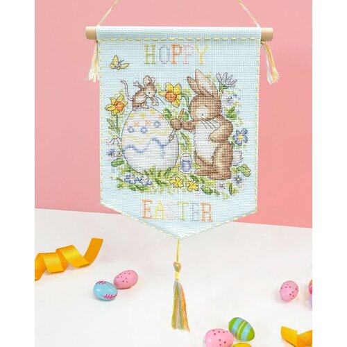 Bothy Threads Bothy Threads Borduurpakket Hoppy Easter