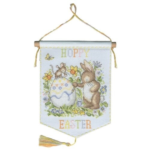 Bothy Threads Bothy Threads Borduurpakket Hoppy Easter