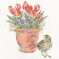 Bothy Threads Borduurpakket The Meadow Pipit