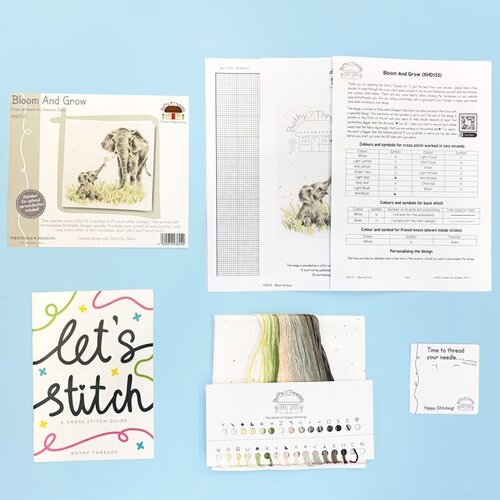 Bothy Threads Bothy Threads Borduurpakket Bloom And Grow
