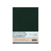 Linnenkarton Forest Green A5 10 vel 240 gram