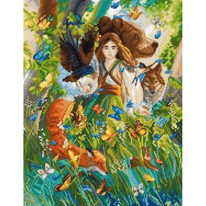 Leti Stitch Leti Stitch Borduurpakket Magic Friendships