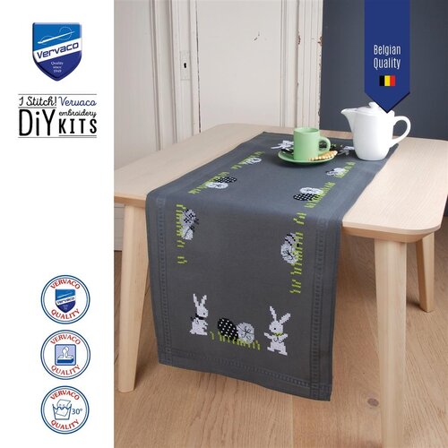 Vervaco Vervaco Loper Paaseitjes en haasjes 40 x 100 cm