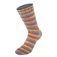 Lana Grossa Cosy Socks Multi Stripes