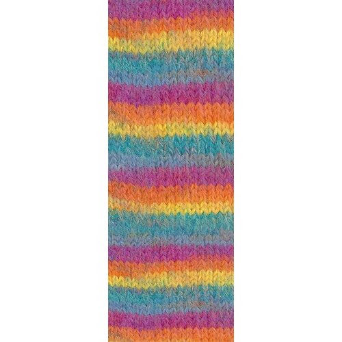 Lana Grossa Lana Grossa Cosy Socks Multi Stripes