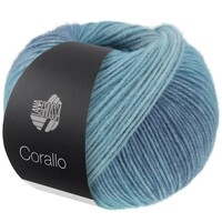 Lana Grossa Corallo 007 Blauw