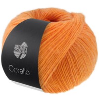 Lana Grossa Corallo 001 Mandarijn Oranje