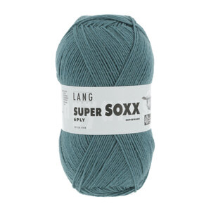 Lang Yarns Lang Yarns Super Soxx 150 gram 6 draads Petrol