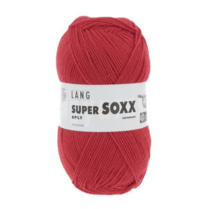 Lang Yarns Lang Yarns Super Soxx 150 gram 6 draads Rood