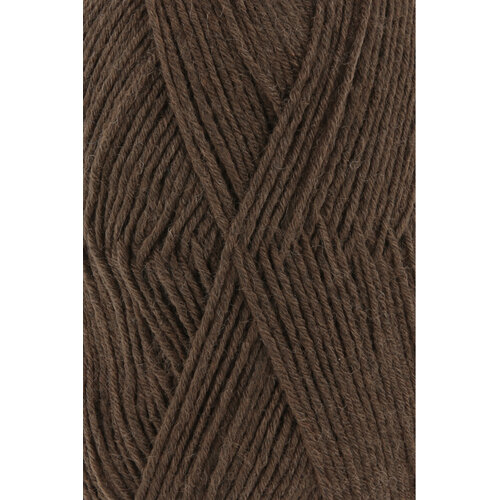 Lang Yarns Lang Yarns Super Soxx 150 gram 6 draads Chocoladebruin
