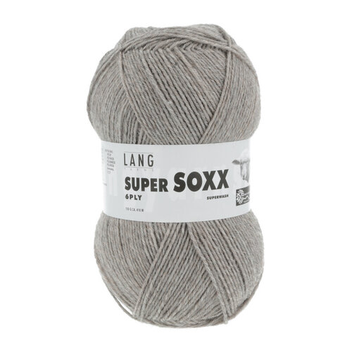 Lang Yarns Lang Yarns Super Soxx 150 gram 6 draads Beige Melange Lang Yarns Lang Yarns Super Soxx 150 gram 6 draads Beige Melange