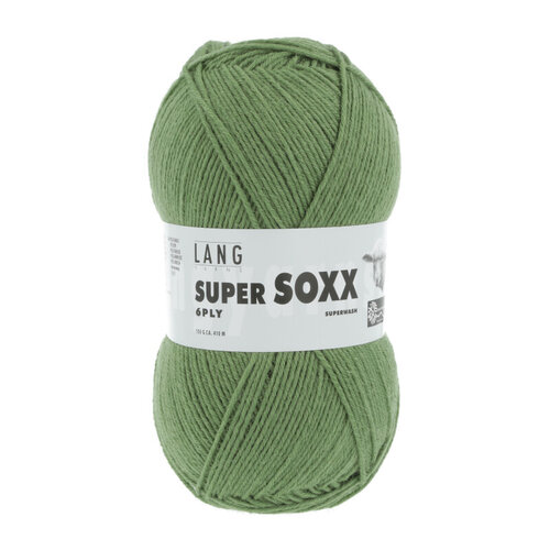 Lang Yarns Lang Yarns Super Soxx 150 gram 6 draads Lichtolijfgroen