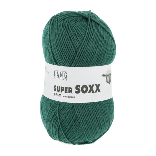 Lang Yarns Lang Yarns Super Soxx 150 gram 6 draads Groen