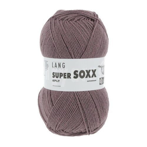 Lang Yarns Lang Yarns Super Soxx 150 gram 6 draads Oudroze Lang Yarns Lang Yarns Super Soxx 150 gram 6 draads Oudroze