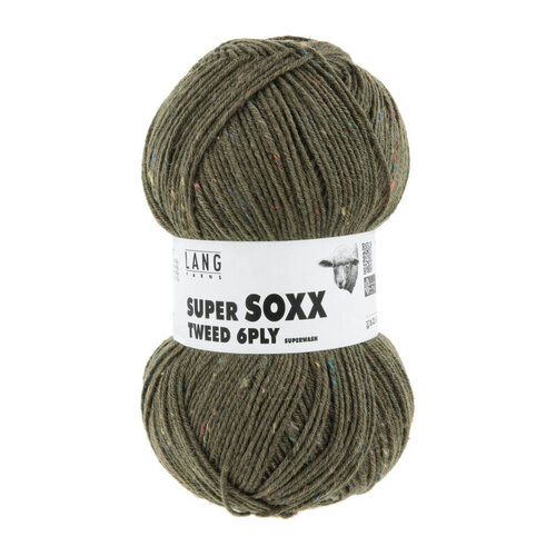 Lang Yarns Lang Yarns Super Soxx Tweed 6 draads