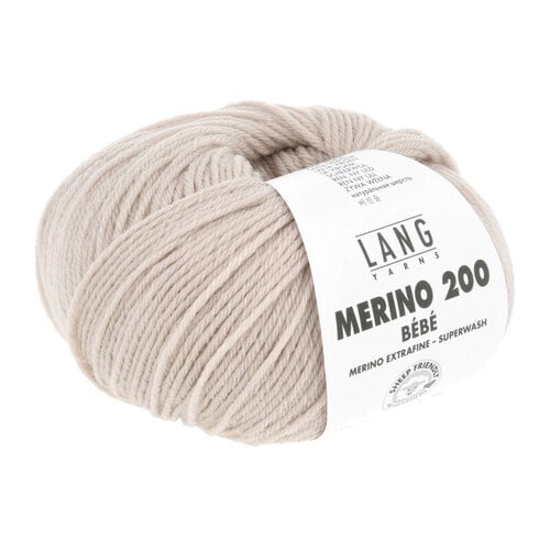 Lang Yarns Lang Yarns Merino 200 bebe nr 426 Beige Lang Yarns Lang Yarns Merino 200 bebe nr 426 Beige