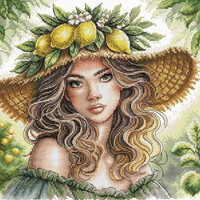 Ava Stitch Borduurpakket The Girl of the Lemons