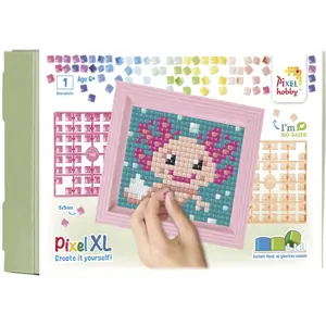 PixelHobby Pixelhobby XL Axolotl geschenkverpakking