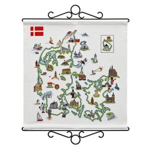 Permin Permin borduurpakket Kaart van Denemarken  90-6164