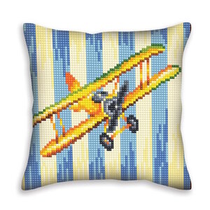 Collection D Art Kussen borduurpakket Nostalgia 5400