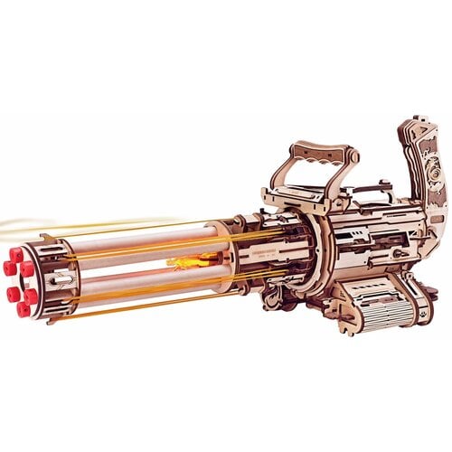 Robotime Robotime Rotating Barrel Machine Gun