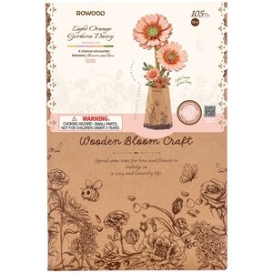 Robotime Robotime Light Orange Gerbera