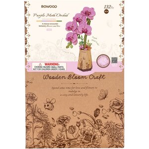 Robotime Robotime Purple Moth Orchid
