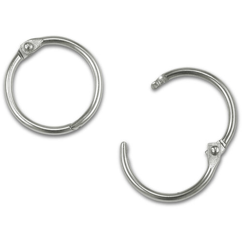 Hobby & Crafting Fun Boekringen Klikringen 45 mm 8 stuks