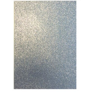 Hobby & Crafting Fun Glitter foam vellen 22 x 30 cm 5 vel Zilver
