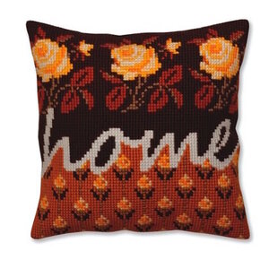 Collection D Art Kussen borduurpakket Home