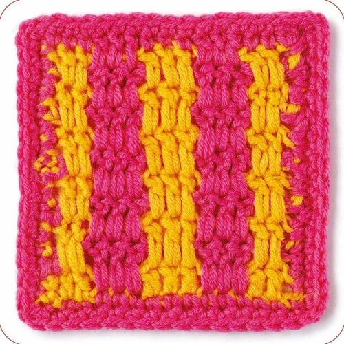 Mix and match granny squares Haaksteken