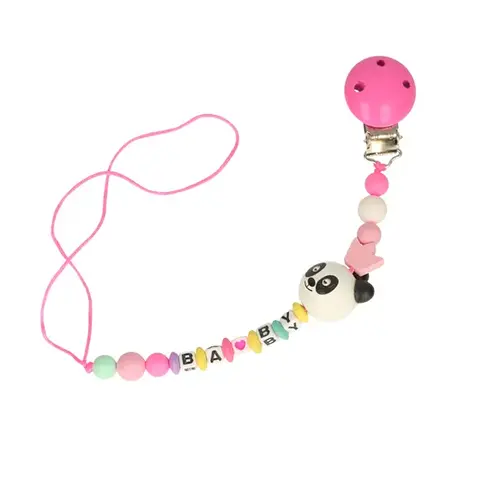 Opry Opry Speenkoord hout hard roze