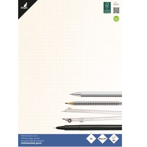 Kangaro Millimeterblok A3 blok a 25 vel 80 gram