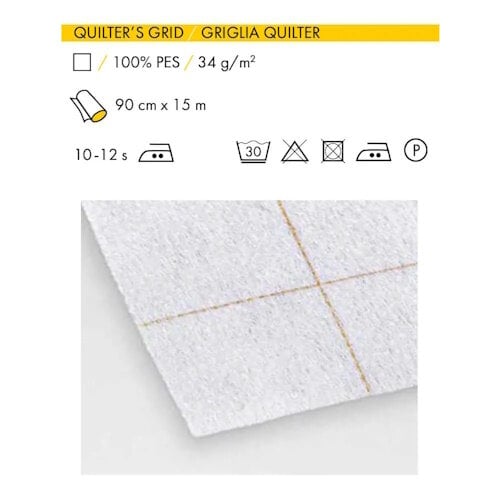 Vlieseline Vlieseline Quilter's grid 90 cm x 1 meter