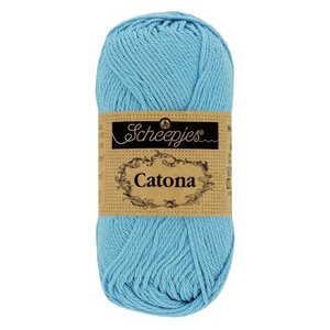 Scheepjeswol Scheepjes Catona 10 gram nr 510 Sky blue
