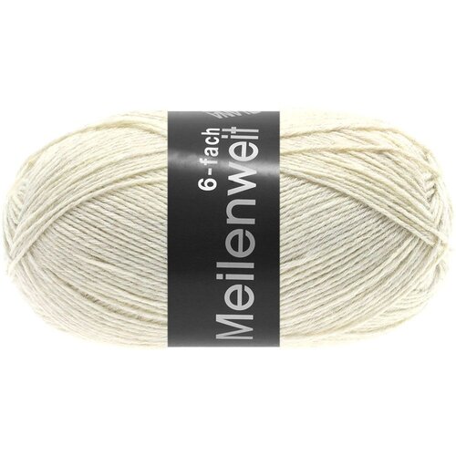 Lana Grossa Lana Grossa Meilenweit 150 gram 6 draads Uni