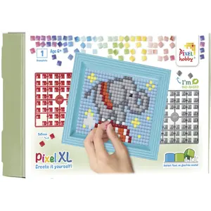 PixelHobby Pixelhobby XL Olifant geschenkverpakking