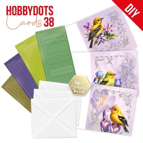 Hobbydots Hobbydots Cards 38 Spring Birds Hobbydots Hobbydots Cards 38 Spring Birds