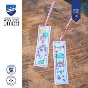 Vervaco Vervaco Boekenlegger Eenhoorn 2 stuks