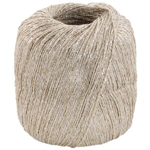 Lana Grossa Lana Grossa Brillino nr 39 Zilvergrijs Beige