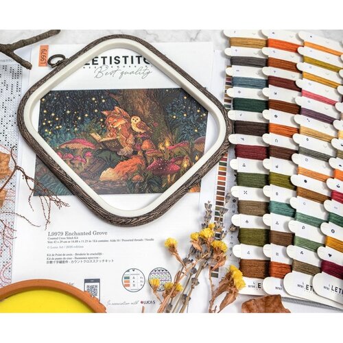 Leti Stitch Leti Stitch Borduurpakket Enchanted Grove