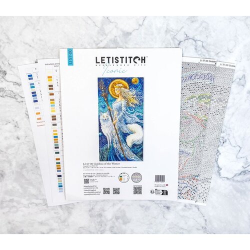 Leti Stitch Leti Stitch Borduurpakket Goddess of the Winter