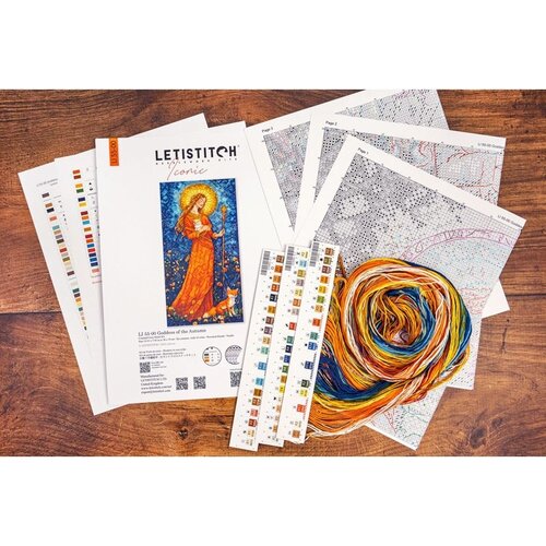 Leti Stitch Leti Stitch Borduurpakket Goddess of the Autumn